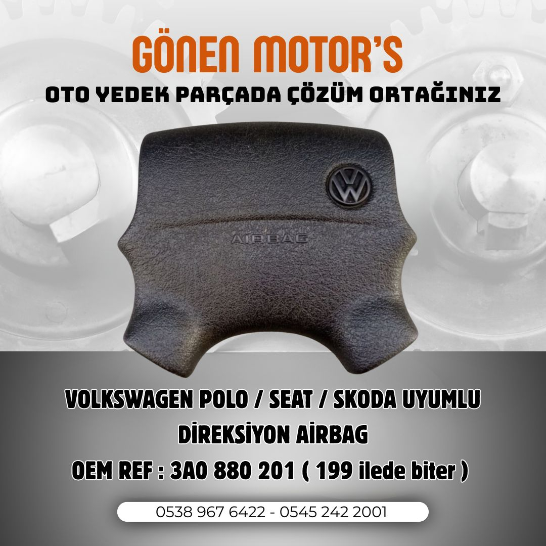 059 - POLO 6N / CLASSİC AİRBAGLİ TİP DİREKSİYON AİRBAG